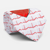 CARDIOGRAMME AVEC LA CRAVATE DE COEUR (Roulé)