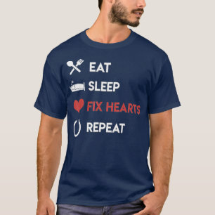 Cardiologie Cardioloog Gifts Heart Doctor Med T-shirt