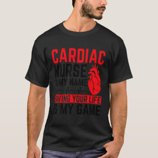 Cardiologie Hartverpleegkundige T-shirt