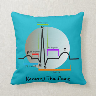 Cardiologie Pillow QRS Segment III Kussen