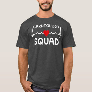 Cardiologie Squad cardiale verpleegster Cardioloog T-shirt