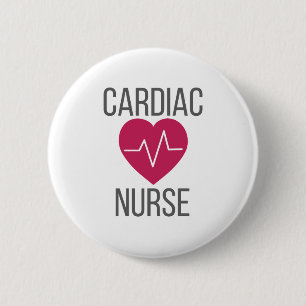 Cardiologie ZenuwGift Cardiale Zenuwstelselaandoen Ronde Button 5,7 Cm