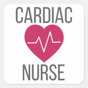 Cardiologie ZenuwGift Cardiale Zenuwstelselaandoen Vierkante Sticker
