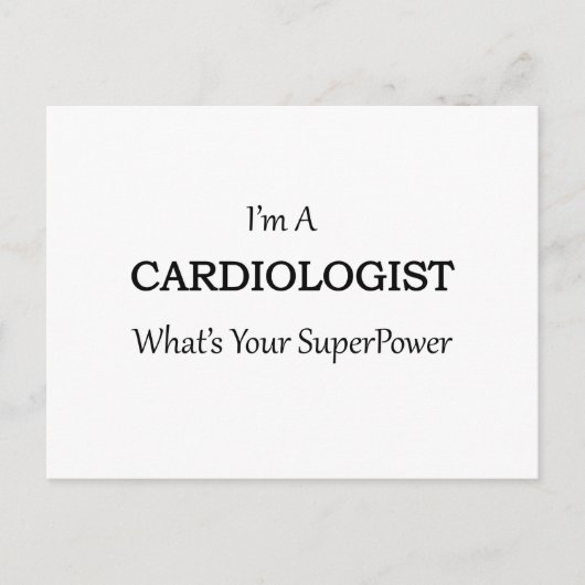 CARDIOLOGIST BRIEFKAART (Voorkant)