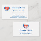 CARDIOLOGIST VISITEKAARTJE (Voorkant / Achterkant)