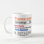 Cardiologiste Funny Search Cadeau Mug (Gauche)