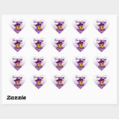 Cardiology Chick #9 Hart Sticker (Vel)