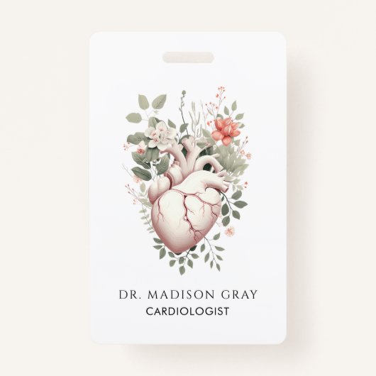 Cardioloog Doctor Badge (Voorkant)