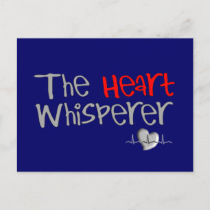 Cardioloog Gifts "The Heart Whisperer" Briefkaart
