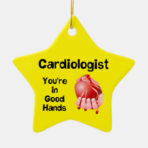 Cardioloog Goede Handen Keramisch Ornament