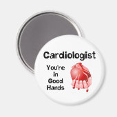 Cardioloog Goede Handen Magneet (Voorkant / Achterkant)