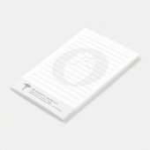 Cardioloog |  hartarts post-it® notes (Schuin)