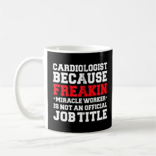 Cardioloog Mirakelwerker Cardiology Doctor Koffiemok