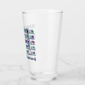 Cardiowatertijd/meetglas Glas (Links)