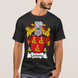 Cardona Coat of Arms Family Crest T-shirt