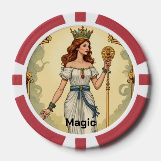 Cards By James Michael Miller Poker Chips (Voorkant)