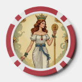 Cards By James Michael Miller Poker Chips (Achterkant)