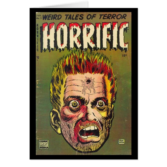 Cards Comic Book Covers Vintage (Devant)