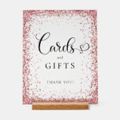CARDS & GIFTS Copper Glitter Bridal Shower  (Recto)