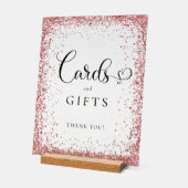 CARDS & GIFTS Copper Glitter Bridal Shower  (Angle)