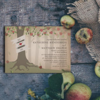 Cardstock geïnspireerd Apple Orchard Wedding