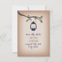 Cardstock geïnspireerd blauw Camp Lantern sparen d