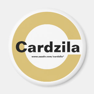 Cardzila Logo Sjabloon Magnet Magneet