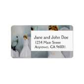 Care Guardian Engel en Witte Uil Etiket (Voorkant)