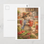 Career Mouse as Canner Briefkaart (Voorkant / Achterkant)