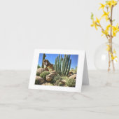 Carefree Desert Gardens Blank Kaart (Gele Bloem)