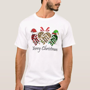 Caregiver Merry Kersthart verzorgt Santa H T-shirt