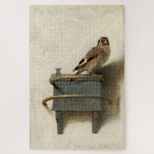 Carel Fabritius The Goldfinch  Bird Art Legpuzzel