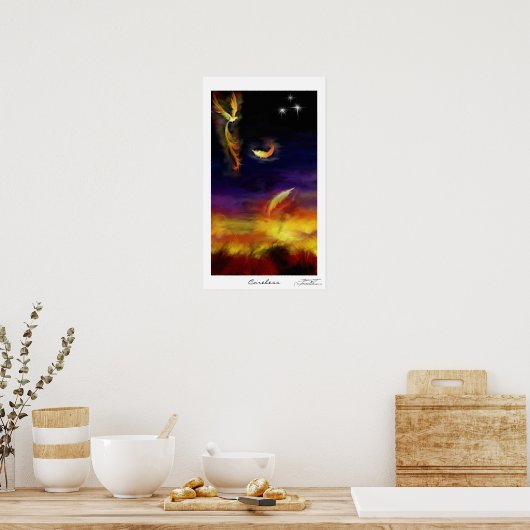 Careless Phoenix Poster (Keuken)