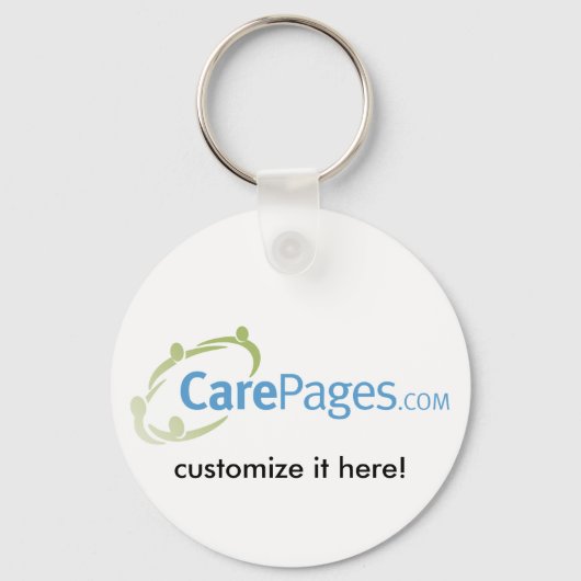 CarePages.com Aangepaste Sleutelhanger (Voorkant)