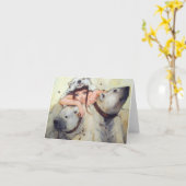 Caresses d'un carte pour notes de vendeur de (Fleur jaune)