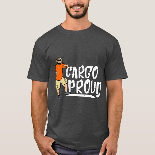 Cargo Shorts Meme Cargo Proud T-shirt (Voorkant)