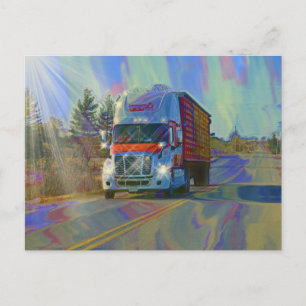 Cargo Truck Grote Rig Truckers Gifts Briefkaart
