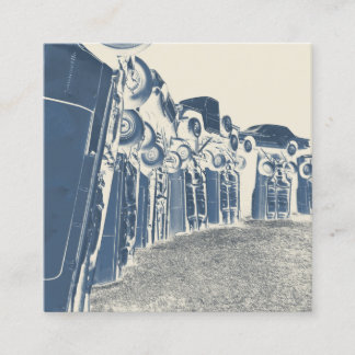 carhenge vierkante visitekaartje