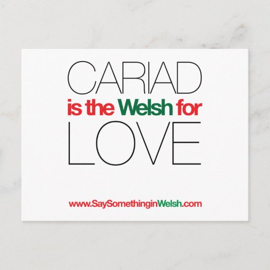 CARIAD BRIEFKAART (Voorkant)