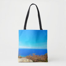 Caribbean Azure Bliss – Dagelijkse Canvas tas