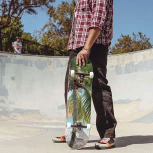 Caribbean Beach Bliss #1 #muur #kunst Skateboard