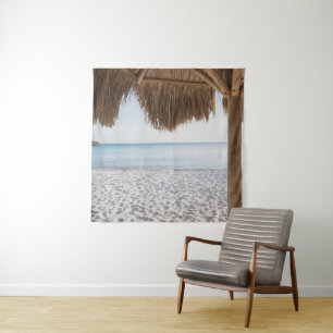 Caribbean Beach Bliss #3 #muur #kunst Wandkleed