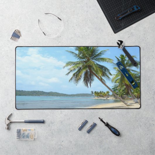 Caribbean Beach Desk Mat (Werkstation)