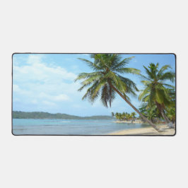 Caribbean Beach Desk Mat