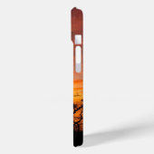 Caribbean Dusk Glow Tropical Sunset iPhone Case (Achterkant / Links)