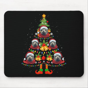 Caribbean Monk Seal Hond Santa Hoed Kerstboom X Muismat