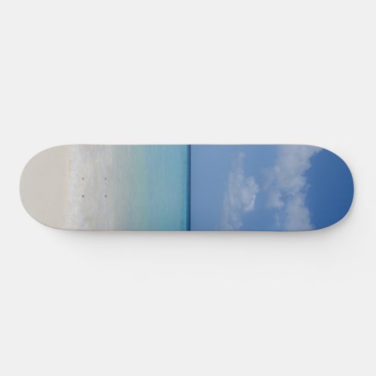 Caribbean Ocean Beach Droom #5 #curacao #wall #art Skateboard (Horizontaal)