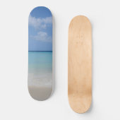 Caribbean Ocean Beach Droom #5 #curacao #wall #art Skateboard (Voorkant)