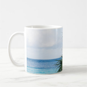 Caribbean Paradise Palms #1 #tropisch #oceaan #muu Koffiemok