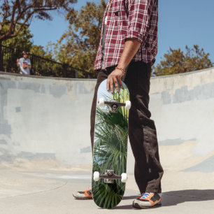 Caribbean Paradise Palms #1 #tropisch #oceaan #muu Skateboard